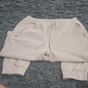 Men's Casual Cream Joggers